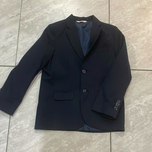 Cat & Jack navy 2 buttons blue blazer. Back vent